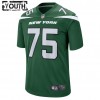 Kinder New York Jets Trikot Alijah Vera-Tucker 75 Nike Grün 2021 NFL Draft